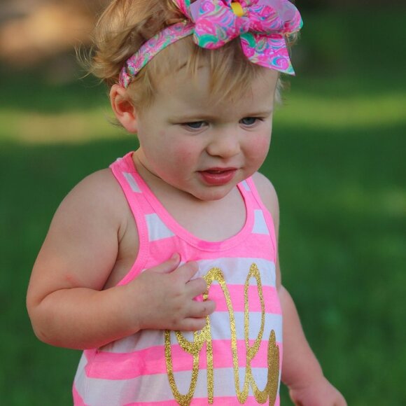 1st Birthday Spring Dress - Picture 3 of 7